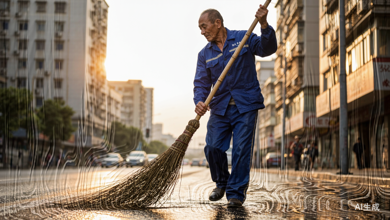 逼近40℃,“制服蒸笼”困住环卫工